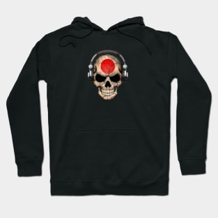 Dark Skull Deejay with Japanese Flag Hoodie